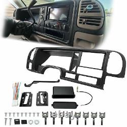 Car Radio Stereo Double Din Dash Kit Panel Wire Harness FOR 95-02 GMC Truck SUV
