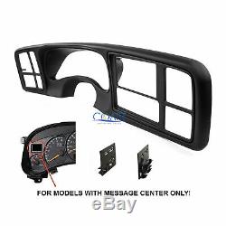 Car Radio Stereo Double Din Dash Kit for 1999-02 GM Full-size Trucks and SUV's