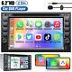 Car Stereo Android Apple Carplay Gps Bluetooth Radio Double Din 6.2 Dvd Player