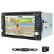 Car Stereo Gps Navi Bt Radio Double 2 Din 6.2 Dvd Player With Map&hd Camera Us