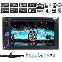 Car Stereo GPS Navi Bluetooth Radio Double 2 Din CD DVD Player with HD Camera