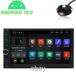 Car Stereo MP5 Player SAT GPS Navi Radio Touch Screen Double 2 DIN In Dash US