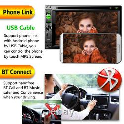 Car Stereo Mirrorlink-GPS Bluetooth Radio Double 2 Din 6.2 CD DVD MP5 Player