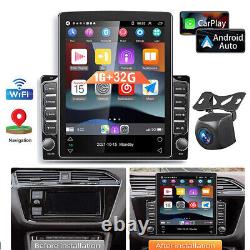 Car Stereo Radio Double Din Wireless Apple Carplay GPS Navi Wifi FM Android 13