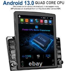 Car Stereo Radio Double Din Wireless Apple Carplay GPS Navi Wifi FM Android 13