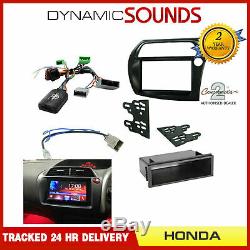 Car Stereo Single Double Din Facia Stalk Fitting Kit RHD Honda Civic 2006-2011