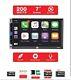 Car Stereo Double Din 7 In Apple Car Play Bluetooth Touch Screen Powerful 200 W