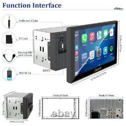 Carpuride NEW YT09S Double Din Car Stereo Wireless Apple Carplay Android Auto