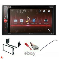 Chevy Gmc Pioneer CD DVD Usb Aux Bluetooth Car Radio Stereo Double Din Dash Kit