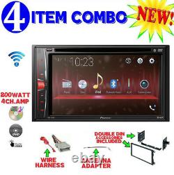 Chevy Gmc Pioneer CD DVD Usb Aux Bluetooth Car Radio Stereo Double Din Dash Kit