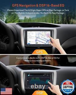 Cogamichi Double Din Car Stereo 7 Inch Android 12 Double Din Car Radio Compa