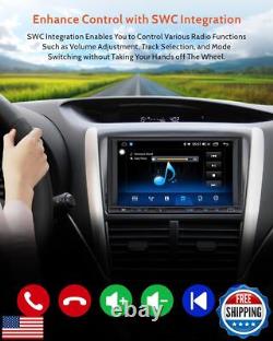 Cogamichi Double Din Car Stereo 7 Inch Android 12 Double Din Car Radio Compa