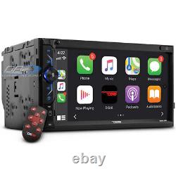 DS18 DDX6.9CP Double Din Mechless Headunit with Bluetooth and Apple Car Play