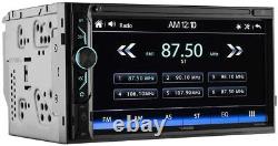 DS18 DDX6.9ML 6.9 Double-Din Touchscreen Car Stereo Bluetooth USB Mirror Link