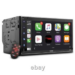 DS18 DDX7CP DOUBLE-DIN 7 TOUCHSCREEN RECEIVER With APPLE CAR PLAY, BLUETOOTH, USB
