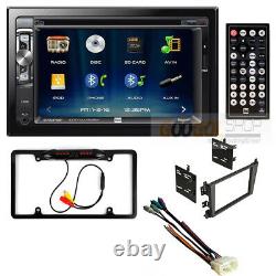 DUAL XDVD276BT Car Stereo Double DIN Radio Dash Kit for 1999-2003 Acura TL