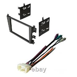 DUAL XDVD276BT Car Stereo Double DIN Radio Dash Kit for 1999-2003 Acura TL