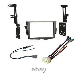DUAL XDVD276BT Car Stereo Double DIN Radio Dash Kit for 2001-2006 Acura MDX