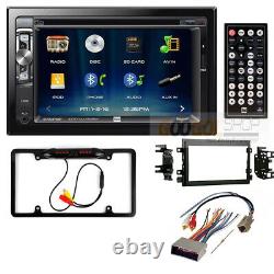 DUAL XDVD276BT Car Stereo Double DIN Radio Dash Kit for 2004-2008 Ford F-150