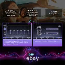 DVR+10.1 Double Din Car Stereo with Apple Carplay & Android Auto Play GPS Radio