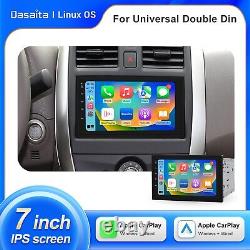 Dasaita 7 Double Din Car Stereo Apple CarPlay Android Auto Wireless (Linux OS)
