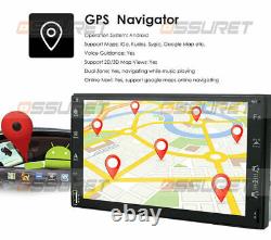Double 2DIN 7 Android Auto 10 32GB Car GPS Radio Stereo DSP WiFi Carplay 2+32GB