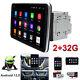 Double 2din Android 12 Car Stereo 10.1 Rotatable Touch Screen Gps Wifi Bt Radio