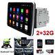 Double 2din Android 12 Car Stereo 10.1 Rotatable Touch Screen Gps Wifi Bt Radio