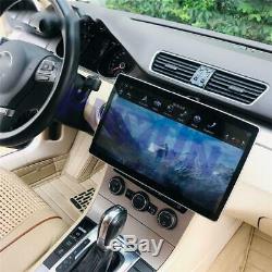 Double 2DIN Android Car Stereo Radio Player 12.8 Touch Screen 100° Rotating GPS