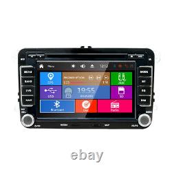 Double 2DIN For VW Golf MK5 MK6 T5 Car Stereo Radio Bluetooth DVD CD Player RDS