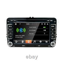 Double 2DIN For VW Golf MK5 MK6 T5 Car Stereo Radio Bluetooth DVD CD Player RDS