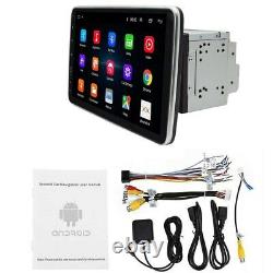 Double 2DIN Radio GPS Wifi Rotatable 10.1''HD Android 11 Touch Screen Car Stereo