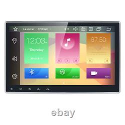 Double 2DIN Rotatable10.1''Android Touch Screen Car Stereo Radio GPS Wifi 4+64G