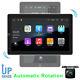 Double 2din Rotatable 10.1'' Android 10.1 Touch Screen Car Stereo Radio Gps Wifi