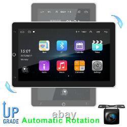 Double 2DIN Rotatable 10.1'' Android 10.1 Touch Screen Car Stereo Radio GPS Wifi