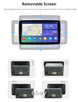 Double 2DIN Rotatable 10.1'' Android 10 8-Core Car Stereo Radio GPS Wifi Carplay