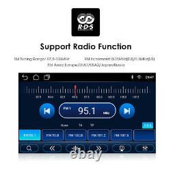 Double 2DIN Rotatable 10.1'' Android 10 8-Core Car Stereo Radio GPS Wifi Carplay
