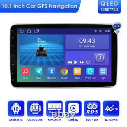 Double 2DIN Rotatable 10.1 Android 10 Touch Screen Car Stereo Radio GPS WiFi BT