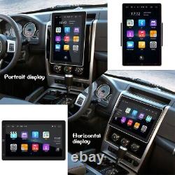 Double 2DIN Rotatable 10.1'' Android 12 Apple CarPlay Car Stereo Radio GPS WiFi