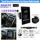 Double 2din Rotatable 10.1 Android 13 Touch Screen Car Stereo Radio Gps Wifi Bt