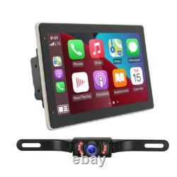 Double 2DIN Rotatable 10.1 Android 13 Touch Screen Car Stereo Radio GPS WIFI BT