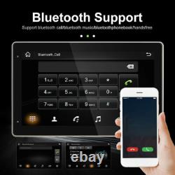 Double 2DIN Rotatable 10.1 Android 13 Touch Screen Car Stereo Radio GPS WIFI BT