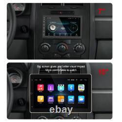 Double 2DIN Rotatable 10.1 Android 13 Touch Screen Car Stereo Radio GPS WIFI BT
