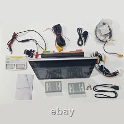 Double 2DIN Rotatable 10.1 Android 13 Touch Screen Car Stereo Radio GPS WIFI BT