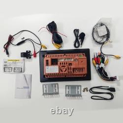 Double 2DIN Rotatable 10.1 Android 13 Touch Screen Car Stereo Radio GPS WIFI BT