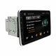 Double 2din Rotatable 10.1'' Android 9.1 Touch Screen Car Stereo Radio Gps Wifi