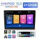Double 2din 10.1'' Android 10 Car Stereo Radio 2+32g Gps Navi Wifi Bt Mp5 Player