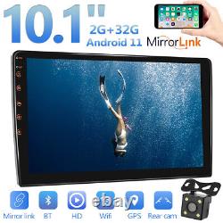 Double 2Din 10.1 Android 11 Car Stereo Apple CarPlay Auto Radio GPS Navi WiFi