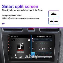 Double 2Din 10.1 Car Stereo Android11 Apple CarPlay Auto Radio GPS Navi WiFi BT