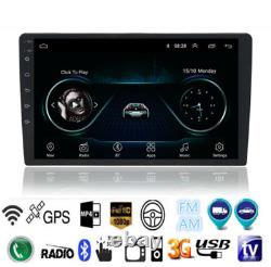 Double 2Din 10.1in Touch Screen Car Stereo Radio MP5 Player Android9.1 GPS WIFI